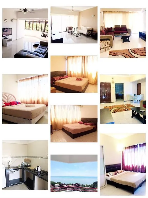 Batu Ferringhi Seaview Beach Resort @ Sri Sayang Apartment Malezja